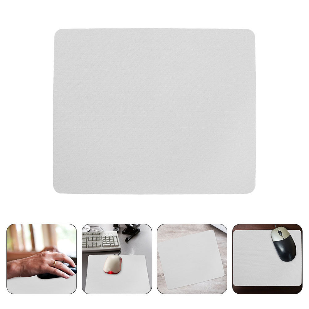 Mouse Pad Blank Sublimation - 20枚入り昇華型マウスパッドブランク、特大サイズのキーボード・マウスパッドセット、デスクトップゲーミング用昇華型ブランクパッド、滑り止め付き