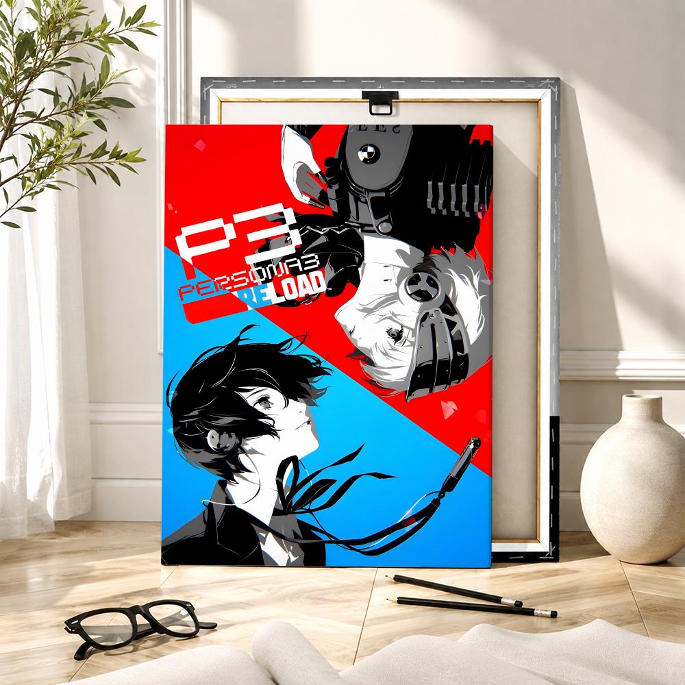 ビデオゲーム『ペルソナ3』絵画・書道HDキャンバスウォールア - Canvas Wrap Ready のレビューと価格