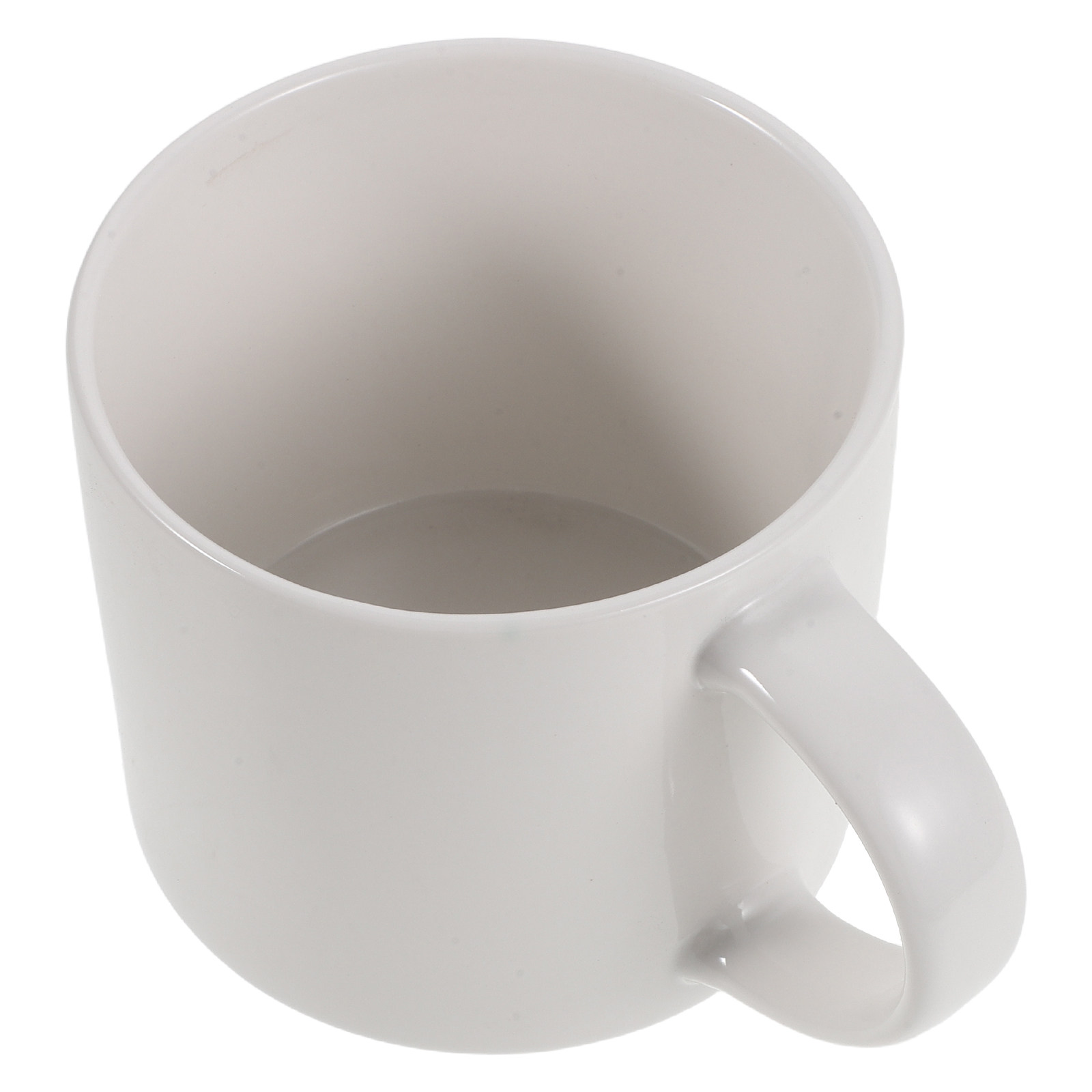 白いセラミック製コーヒーマグカップ 15オンス ハンドル付き - Sublimation Mug White のレビューと価格