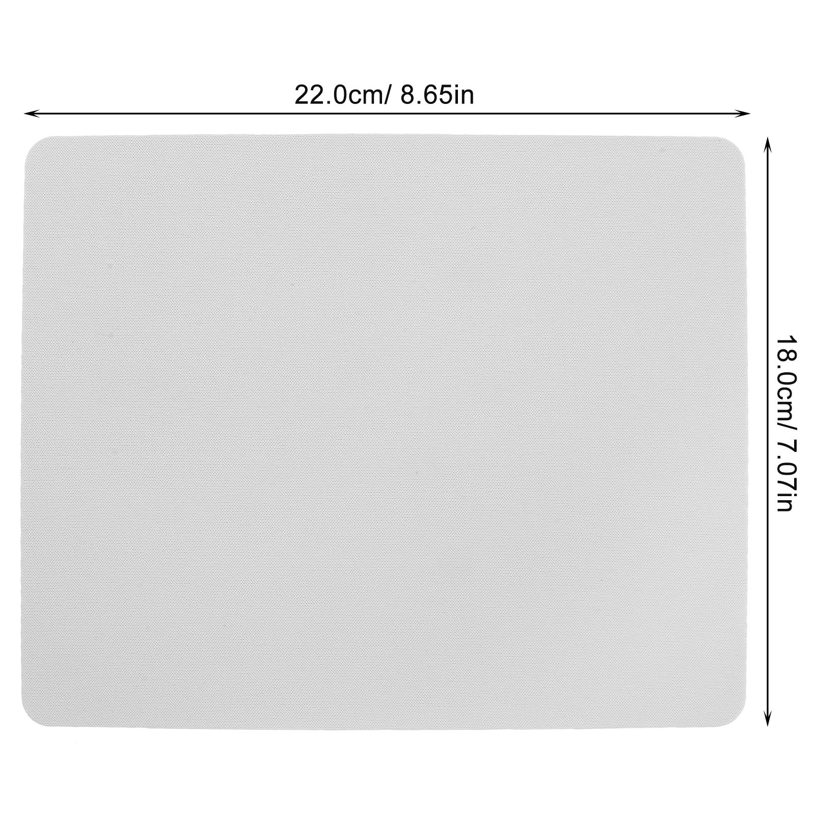 5枚セット 大型昇華プリント用マウスパッド ブランク ラバー - Mouse Pad Blank Sublimation のレビューと価格