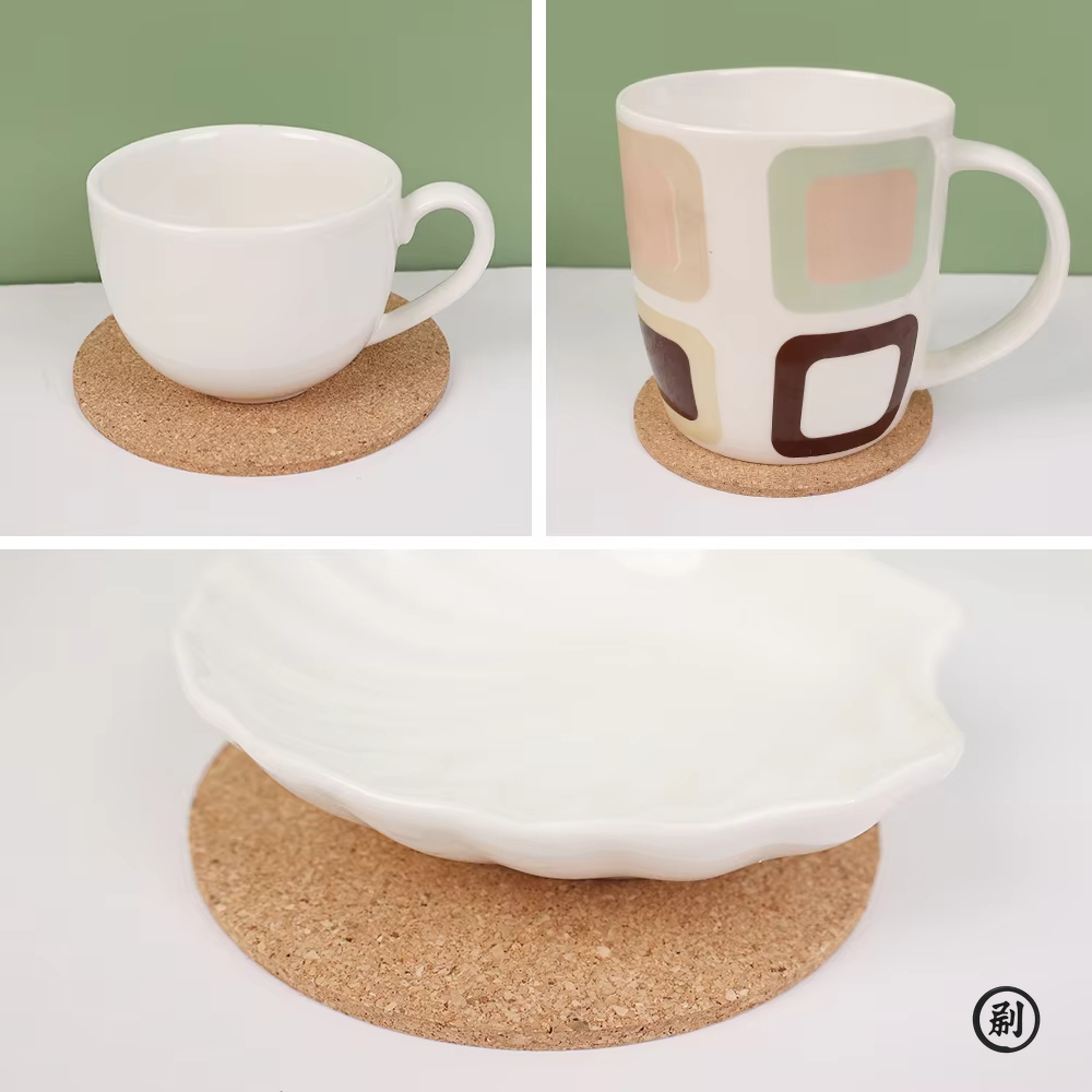 10個入り カップマット 天然木製 丸型パッド 耐久性 滑り - Coaster Sublimation Blank のレビューと価格
