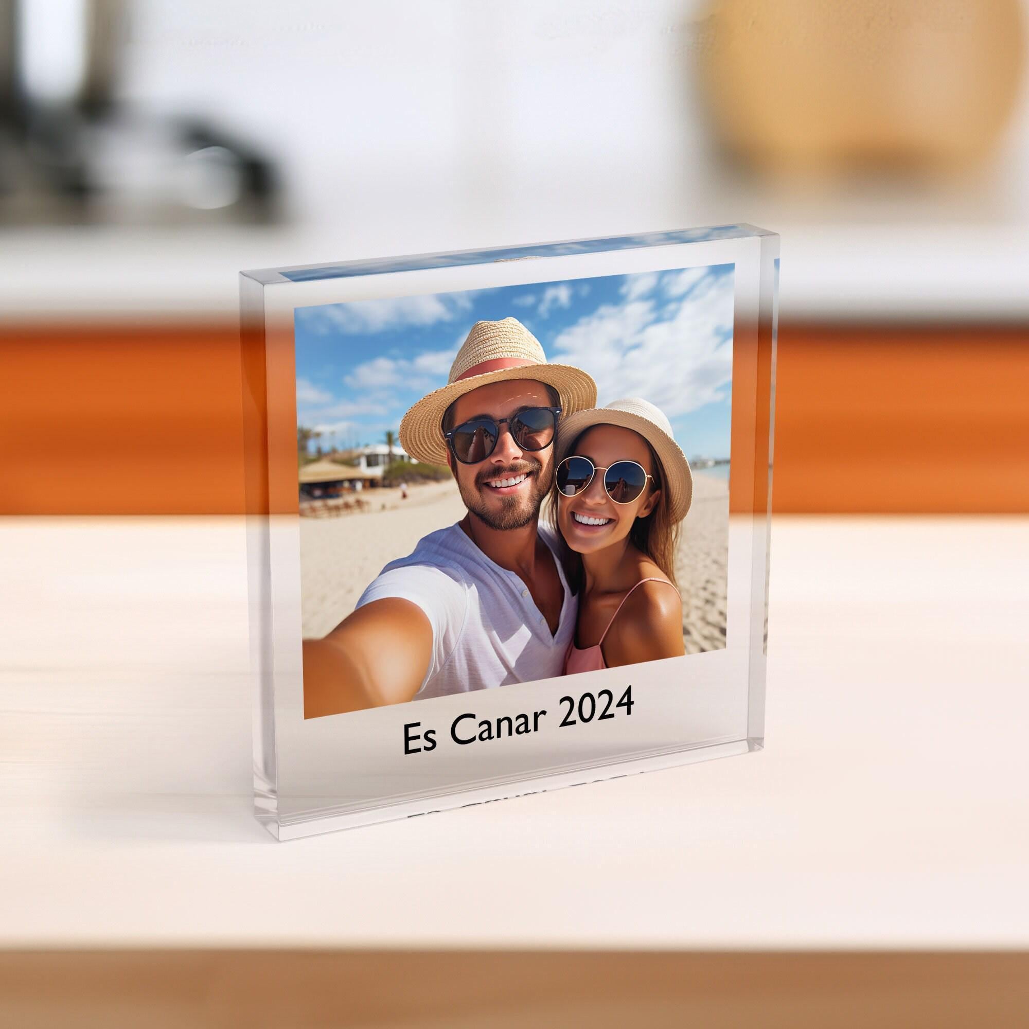 カスタムアクリルフォトブロック - 家庭のデスク装飾用のパー - Photo Acrylic Block のレビューと価格