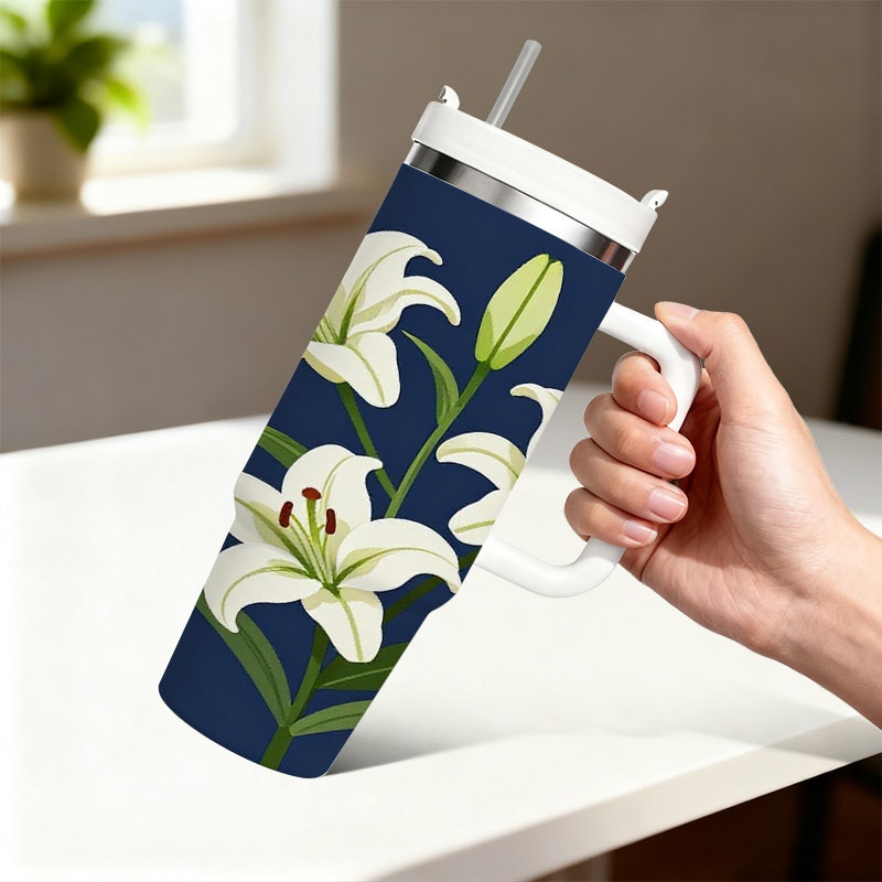 40オンスのウォーターボトル（お茶にも最適）、18時間保温・ - Sublimation Mug White のレビューと価格