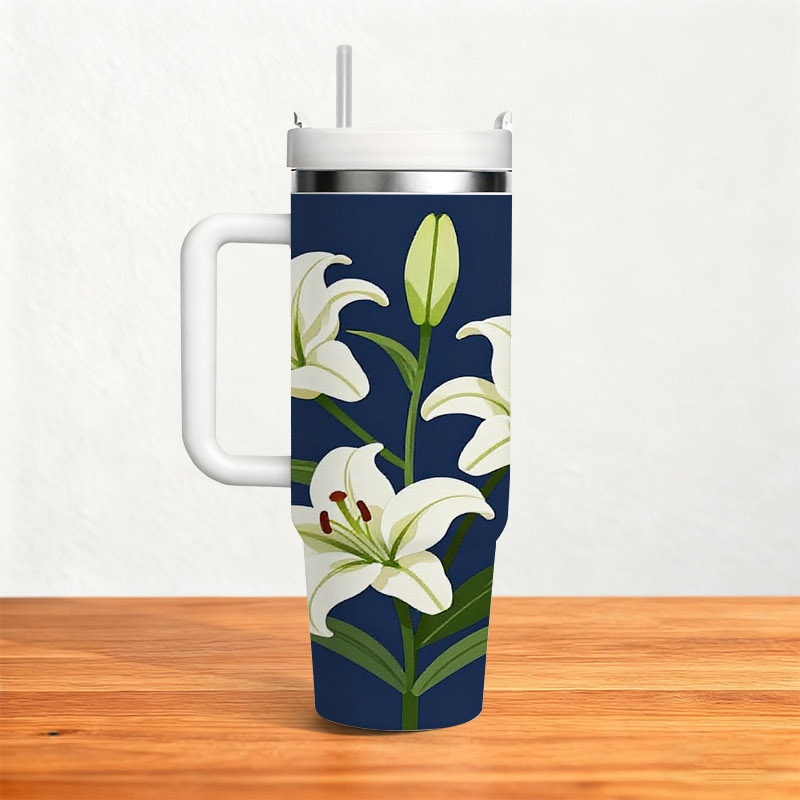 40オンスのウォーターボトル（お茶にも最適）、18時間保温・ - Sublimation Mug White のレビューと価格