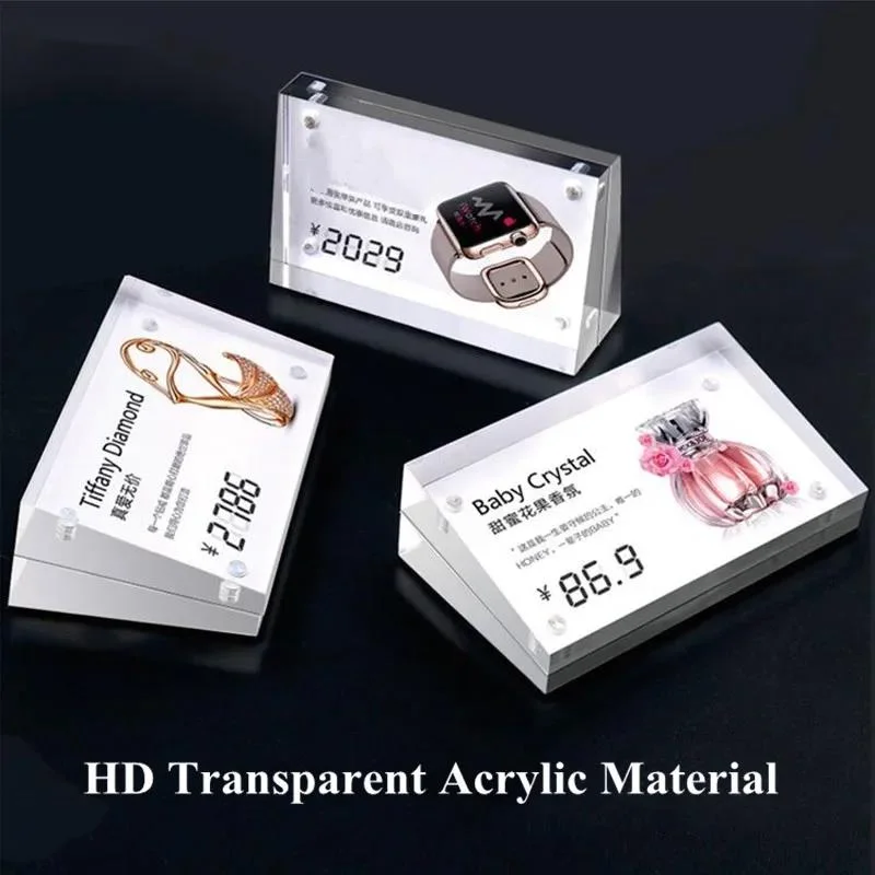 2個入り 100x70mm アクリルブロックフォトフレーム  - Photo Acrylic Block のレビューと価格
